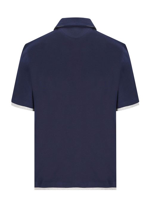cotton polo BRUNELLO CUCINELLI | ME8543966CKB21